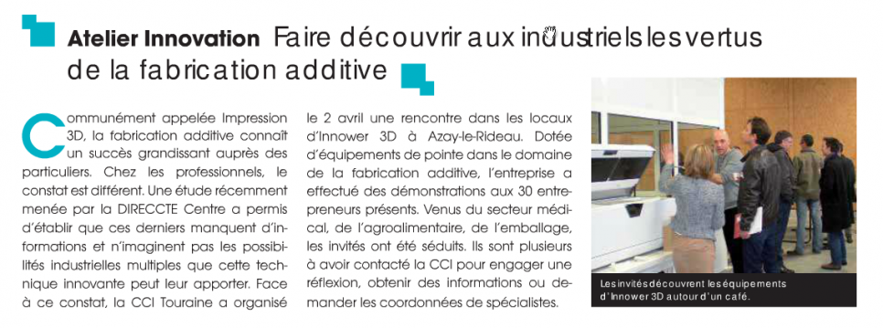 ARTICLE ECO MAG TOURAINE